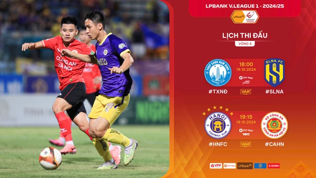 Bảng xếp hạng V-League vòng 4: Cơ hội để Hà Nội bám đuổi ngôi đầu - Ảnh 2.